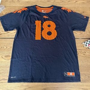 Nike Men’s XL Broncos Peyton Manning Dri-Fit shirt